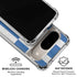 Greece Flag Distressed Google Pixel 10 Clear Case
